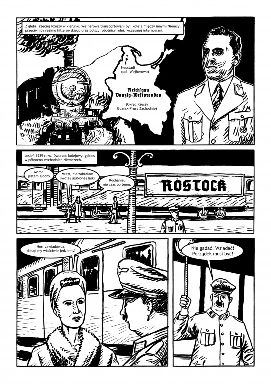 Las Piaśnicki komiks fabularyzowany