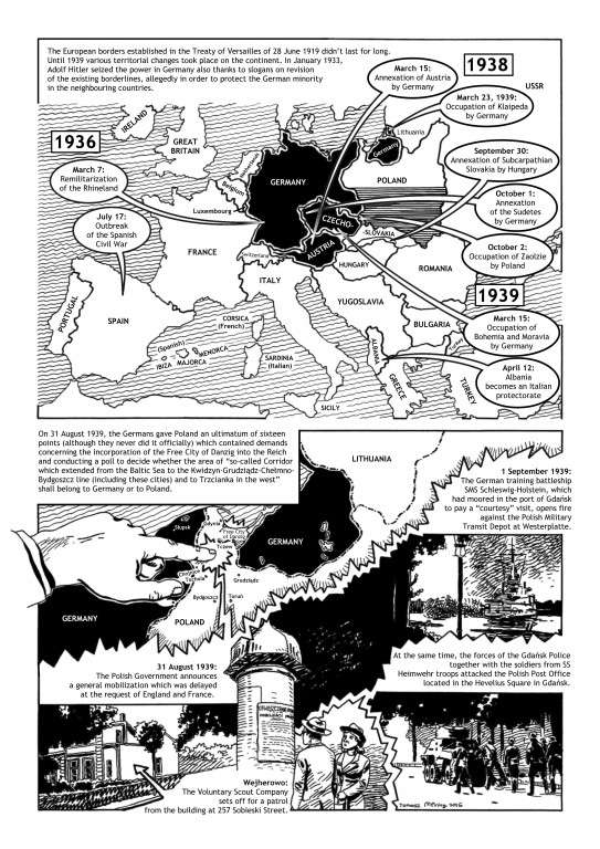 The Piaśnica Forest wnętrze komiksu