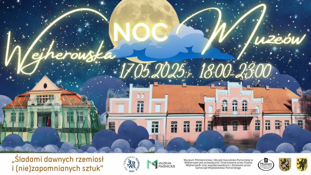 plakat Noc Muzeów w Wejherowie