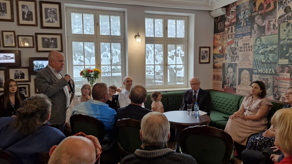 spotkanie autorskie Andrzeja Bratka w Muzeum Piaśnickim