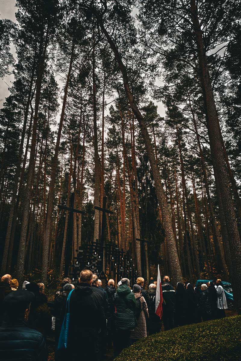 march commemorating the victims of the Piaśnica massacre