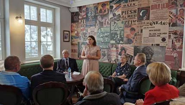 Promocja książki Andrzeja Bratka