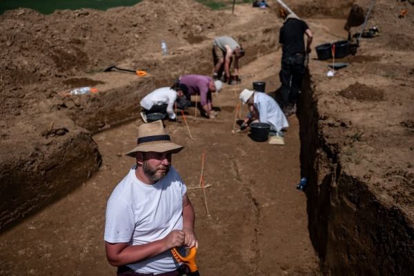 prace archeologiczne w chojnickiej Dolinie Śmierci