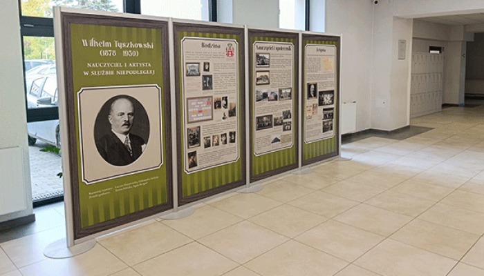 wystawa czasowa o Wilhelmie Tyszkowskim