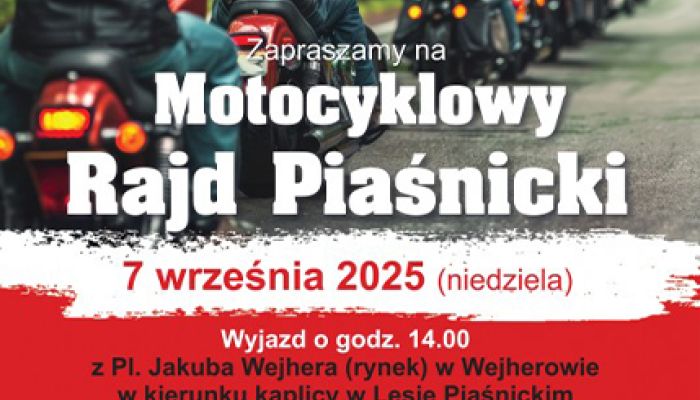 VIII motocyklowy rajd piaśnicki