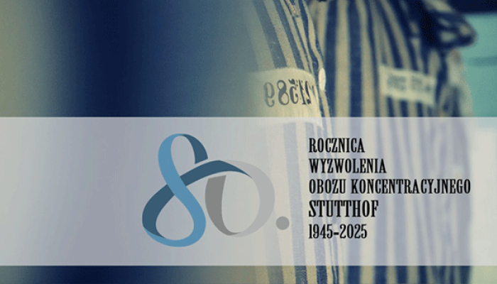 80 rocznica wyzwolenia KL Stutthof grafika