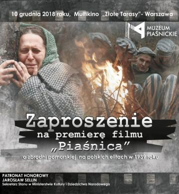 FILM „PIAŚNICA” W WARSZAWSKICH „ZŁOTYCH TARASACH”