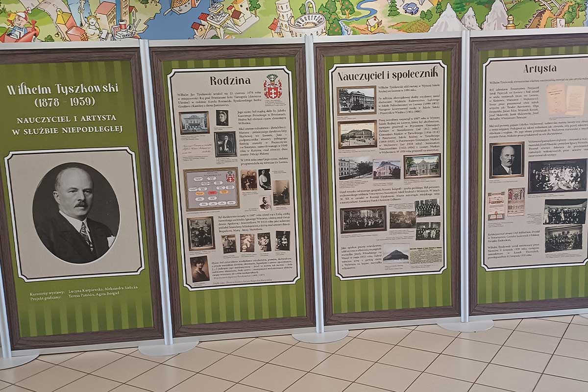 wystawa mobilna Wilhelm Tyszkowski Muzeum Piaśnickie