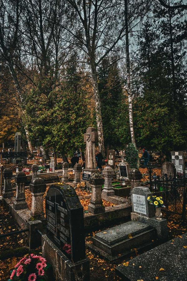 Nagrobki na Starym Cmentarzu w Wejherowie